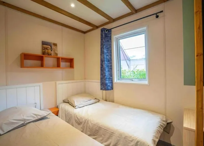 Feriehus Zecamping 4 Jacuzzi Piscine Chauffee A 1Km De La Plage Pet Friendly *