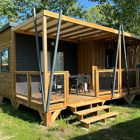 Zecamping 4 Jacuzzi Piscine Chauffee A 1Km De La Plage Pet Friendly 营地 圣让-德蒙