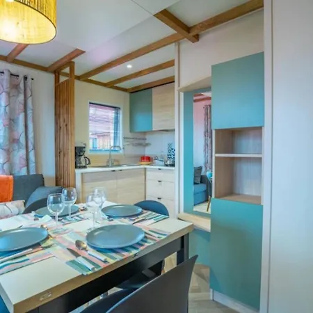营地 Zecamping 4 Jacuzzi Piscine Chauffee A 1Km De La Plage Pet Friendly 圣让-德蒙