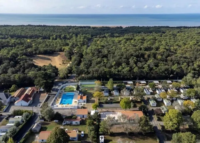 Zecamping 4 Jacuzzi Piscine Chauffee A 1Km De La Plage Pet Friendly Prázdninový dům *